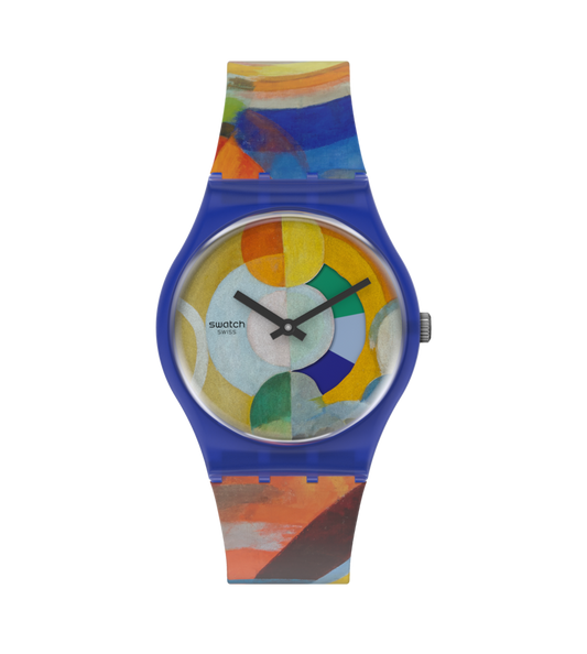 Orologio Swatch Carousel, By Robert Delaunay