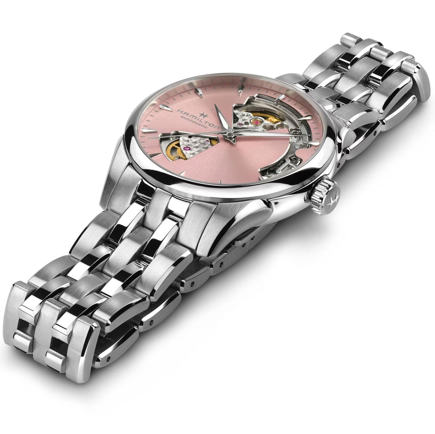 OROLOGIO HAMILTON JAZZMASTER OPEN HEART LADY AUTO 36 MM - H32215170 - Details 1