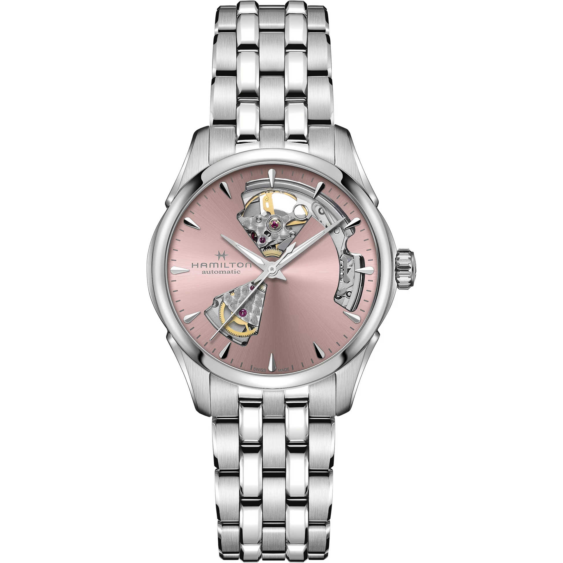 OROLOGIO HAMILTON JAZZMASTER OPEN HEART LADY AUTO 36 MM - H32215170