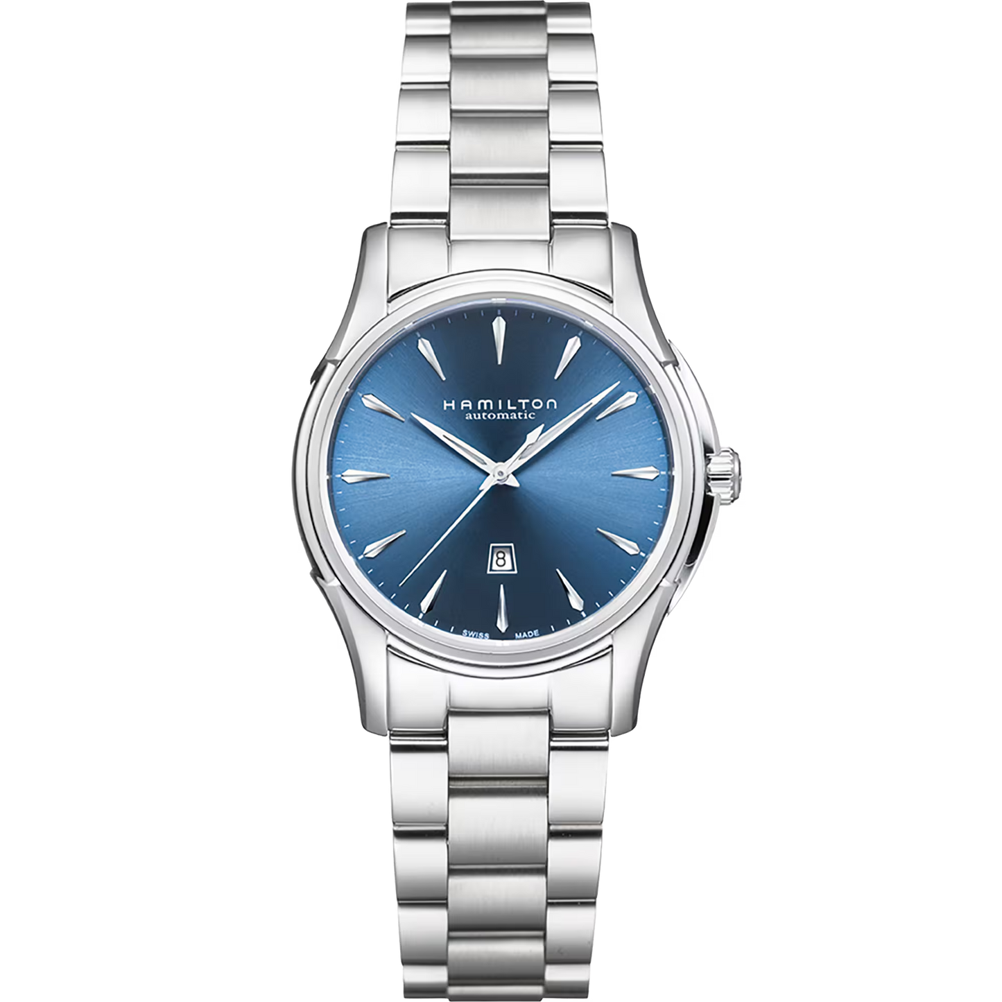 OROLOGIO HAMILTON JAZZMASTER VIEWMATIC LADY AUTO 34 MM BLU - H32315141