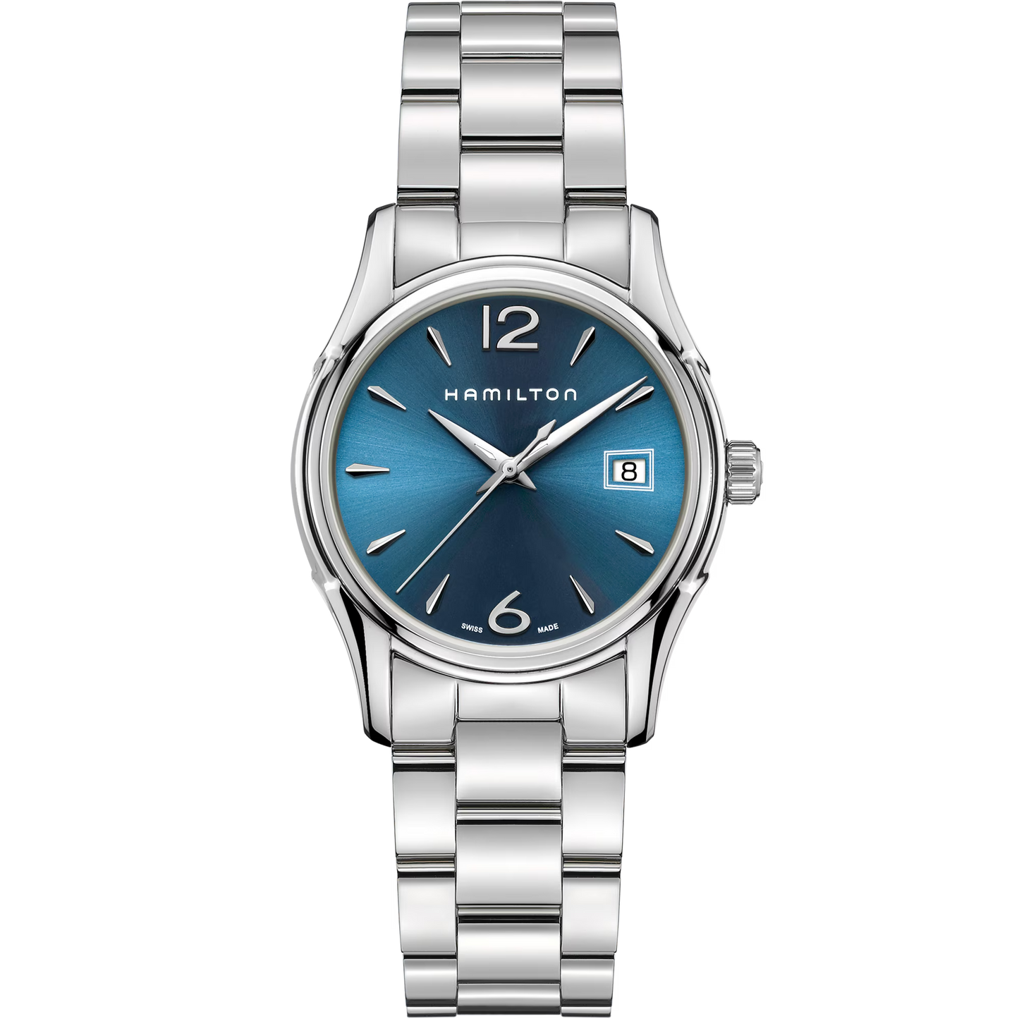 OROLOGIO HAMILTON JAZZMASTER LADY QUARTZ 34 MM BLU - H32351145