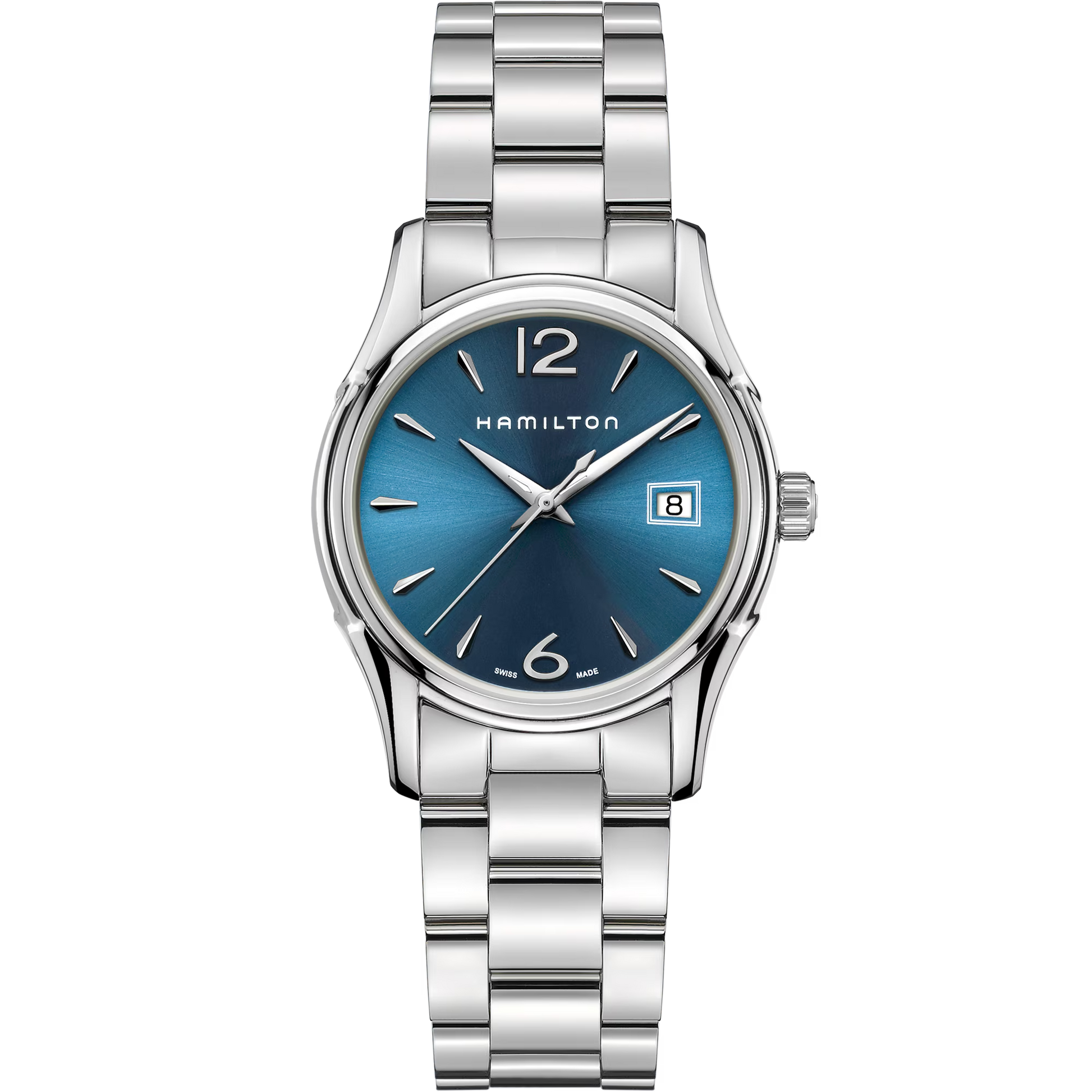 OROLOGIO HAMILTON JAZZMASTER LADY QUARTZ 34 MM BLU - H32351145