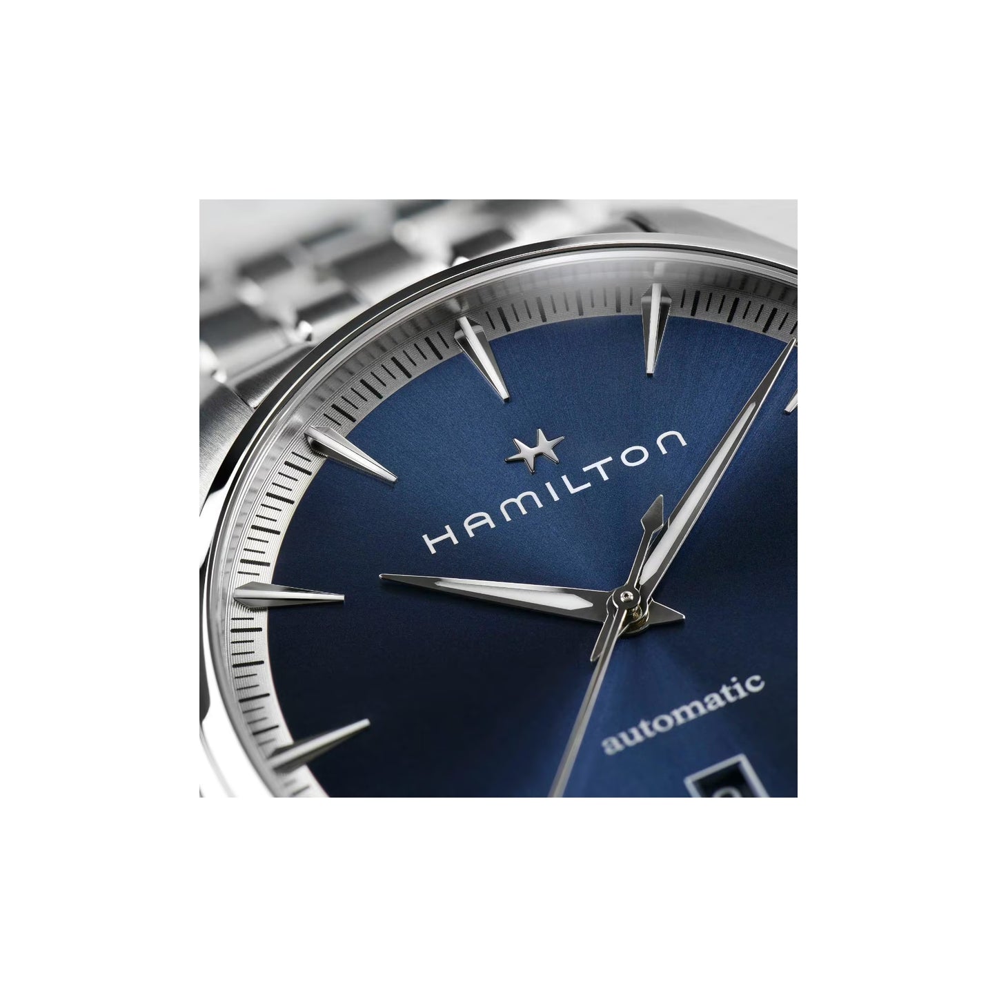 OROLOGIO HAMILTON JAZZMASTER AUTO 40 MM BLU - H32475140