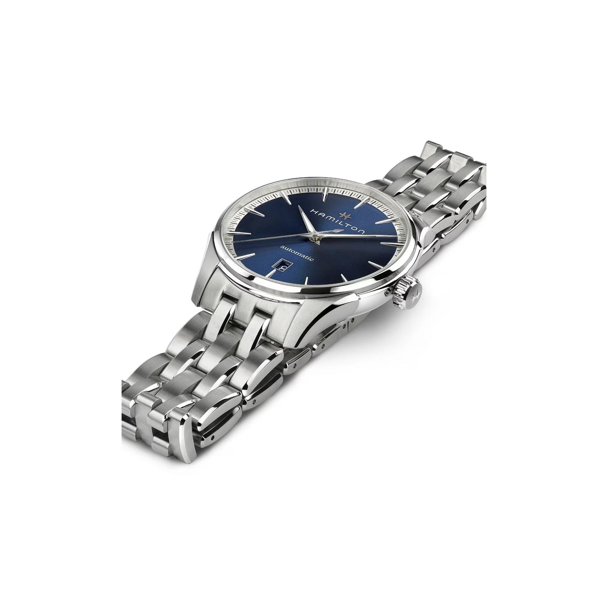 OROLOGIO HAMILTON JAZZMASTER AUTO 40 MM BLU - H32475140