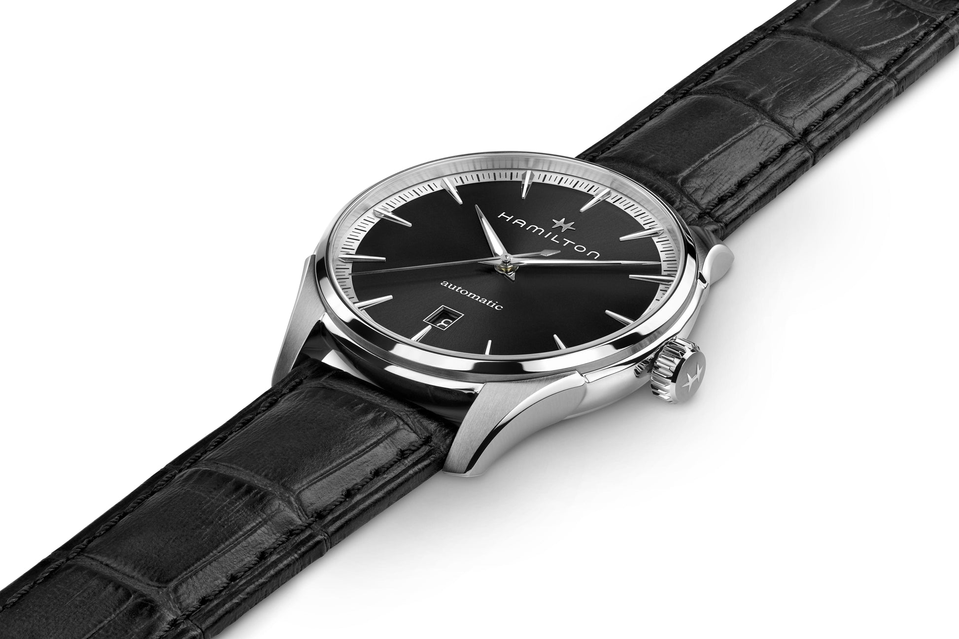 OROLOGIO HAMILTON JAZZMASTER AUTO 40 MM QUADRANTE NERO/SILVER - H32475730