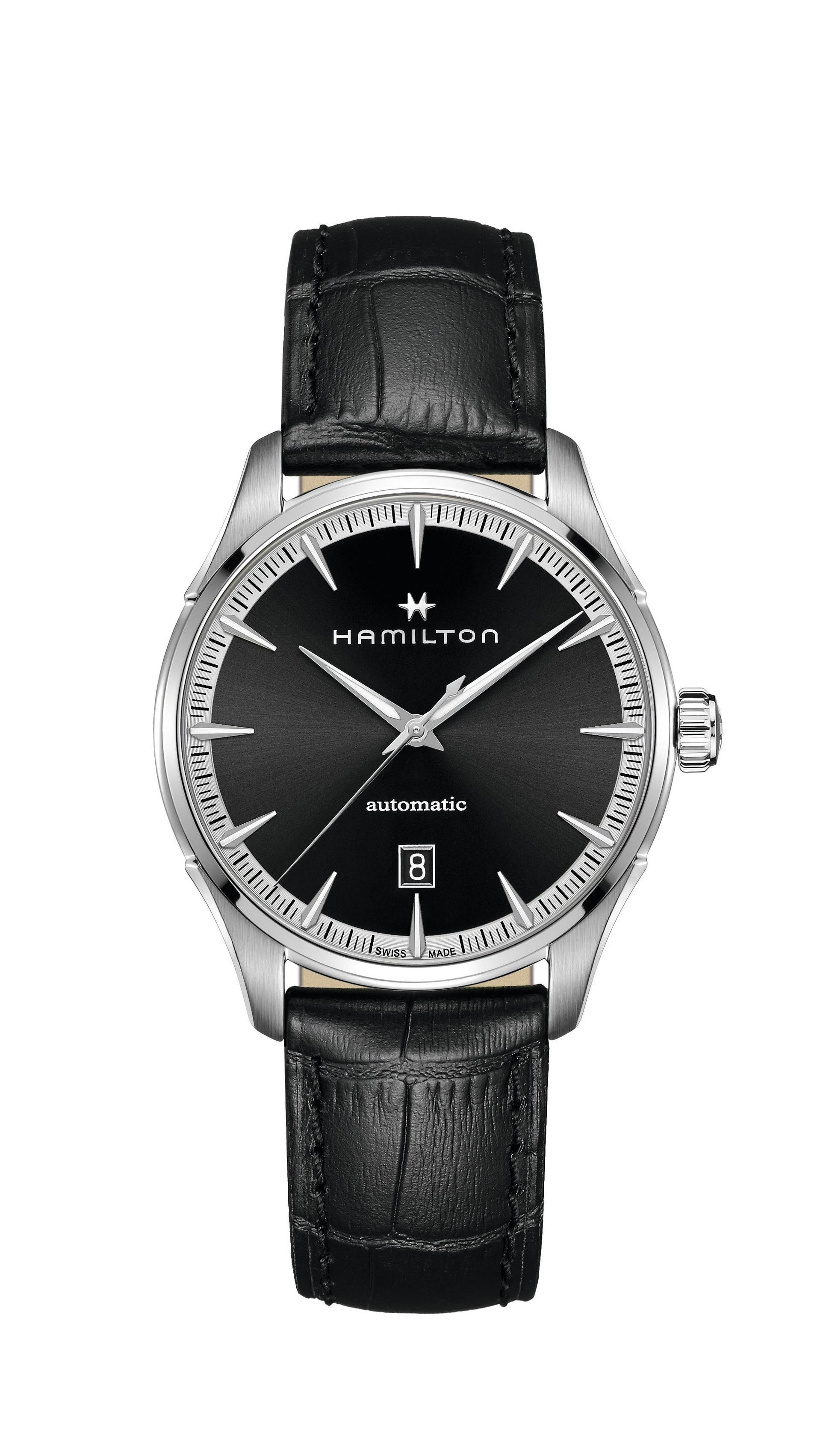 OROLOGIO HAMILTON JAZZMASTER AUTO 40 MM QUADRANTE NERO/SILVER - H32475730