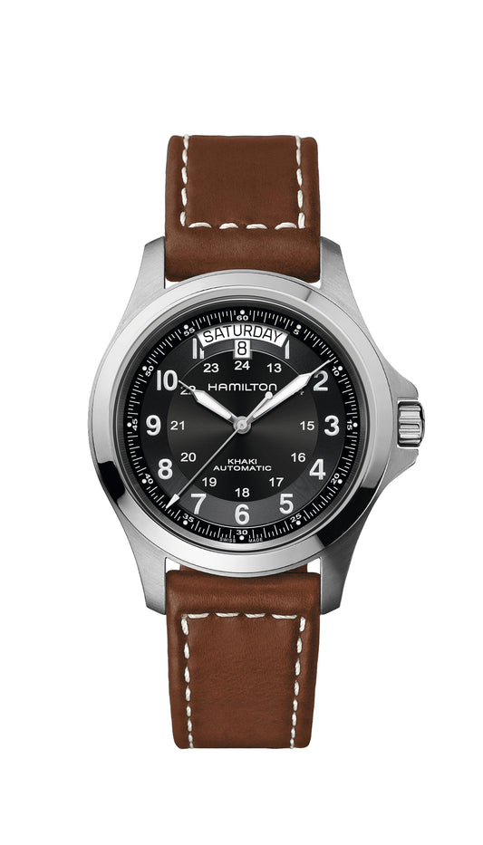 Orologio Hamilton Khaki Field King Automatico 40 mm Nero