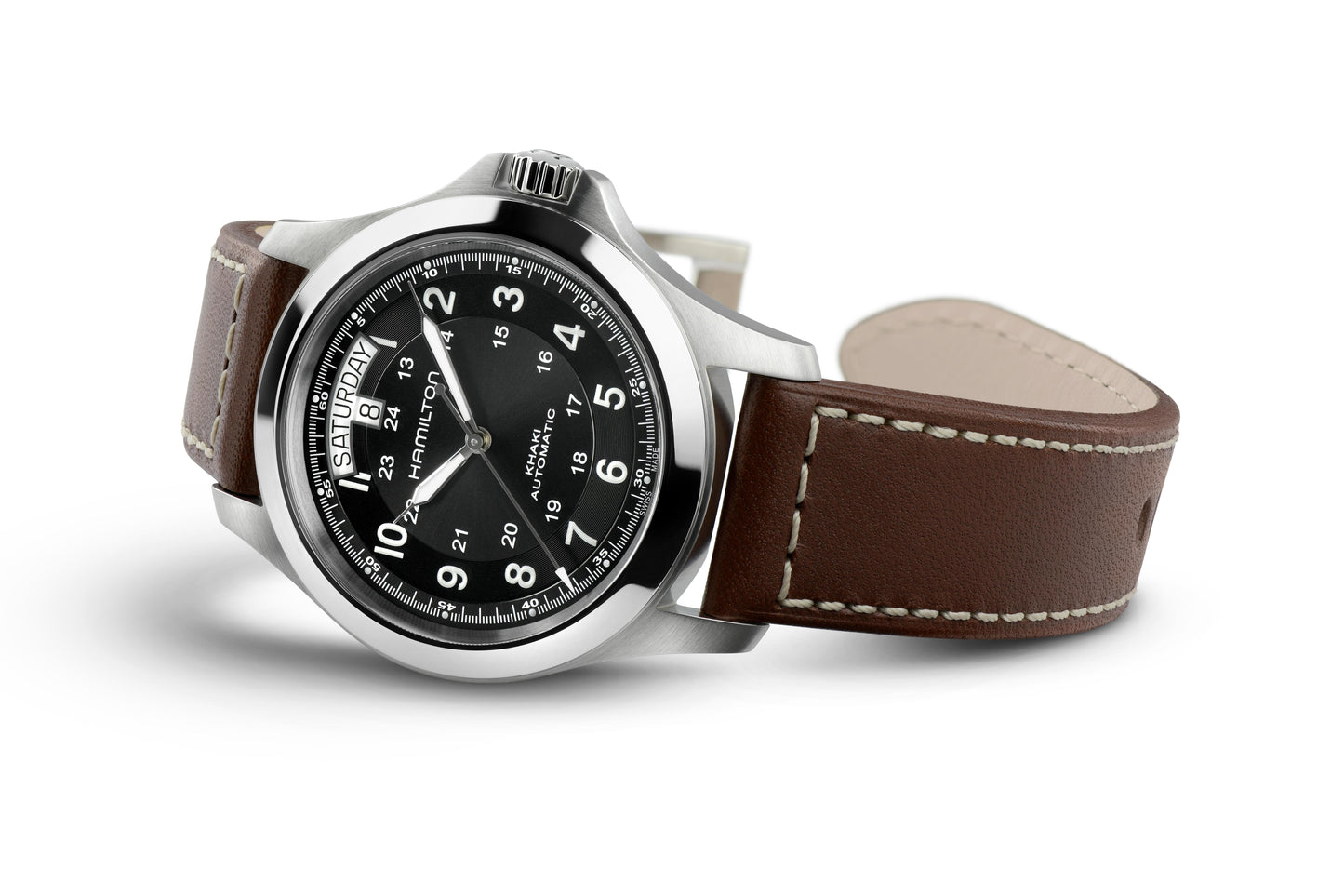 Orologio Hamilton Khaki Field King Automatico 40 mm Nero