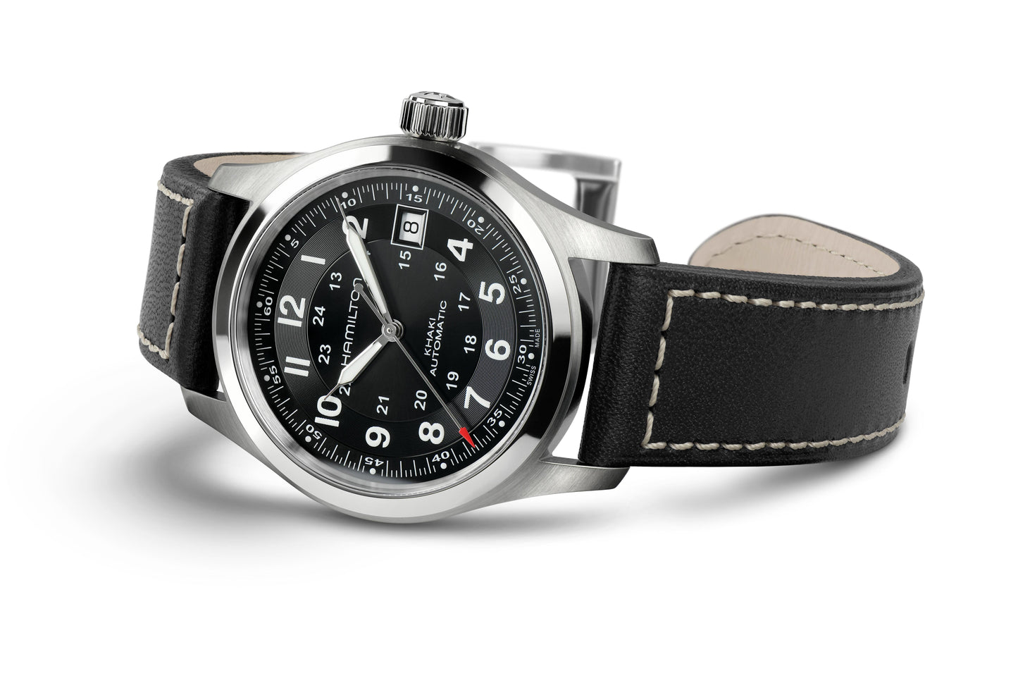 Orologio Hamilton Khaki Field Auto 38 mm Nero