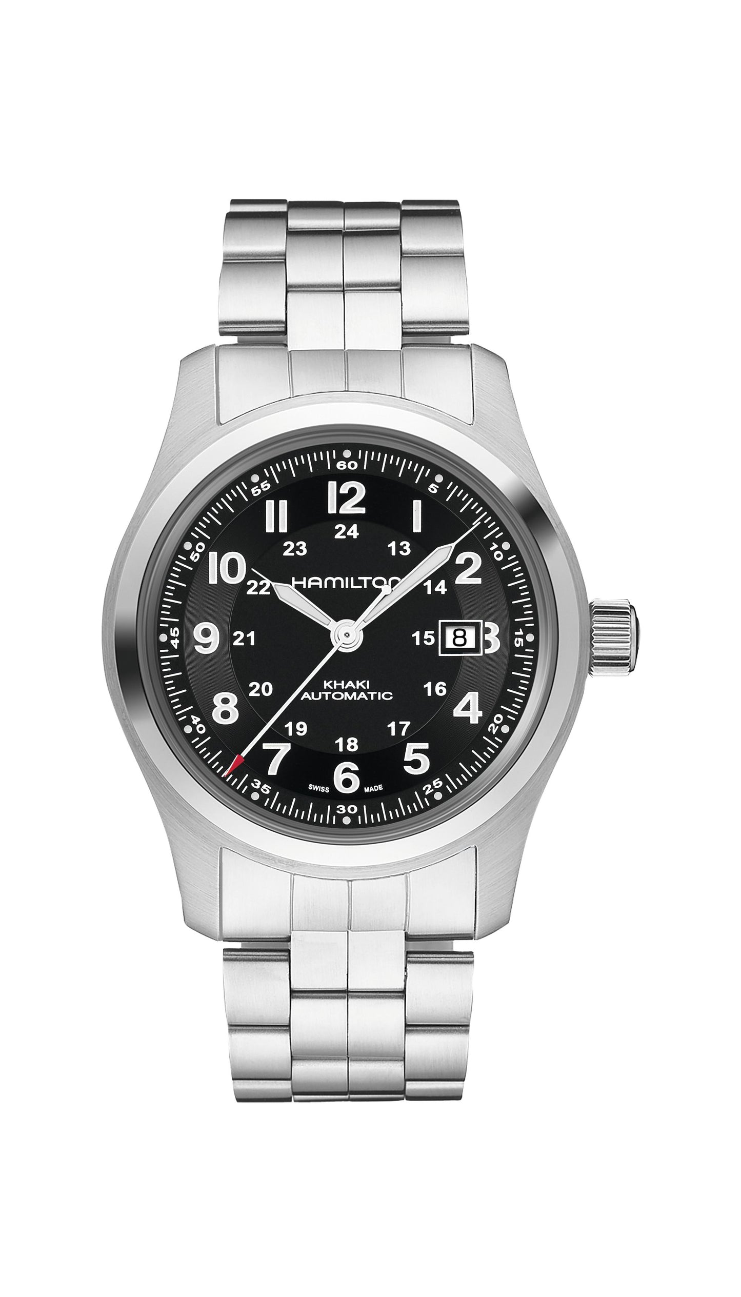 Orologio Hamilton Khaki Field Automatico 42 mm Nero