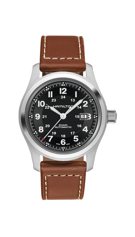 Orologio Hamilton Khaki Field Automatico 42 mm Nero