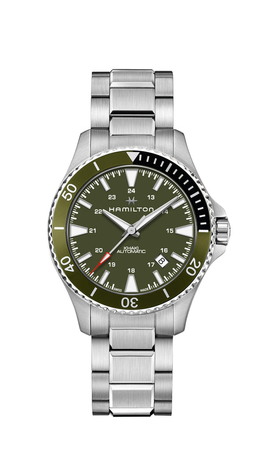 Orologio Hamilton Khaki Navy Scuba Automatico 40 mm Verde