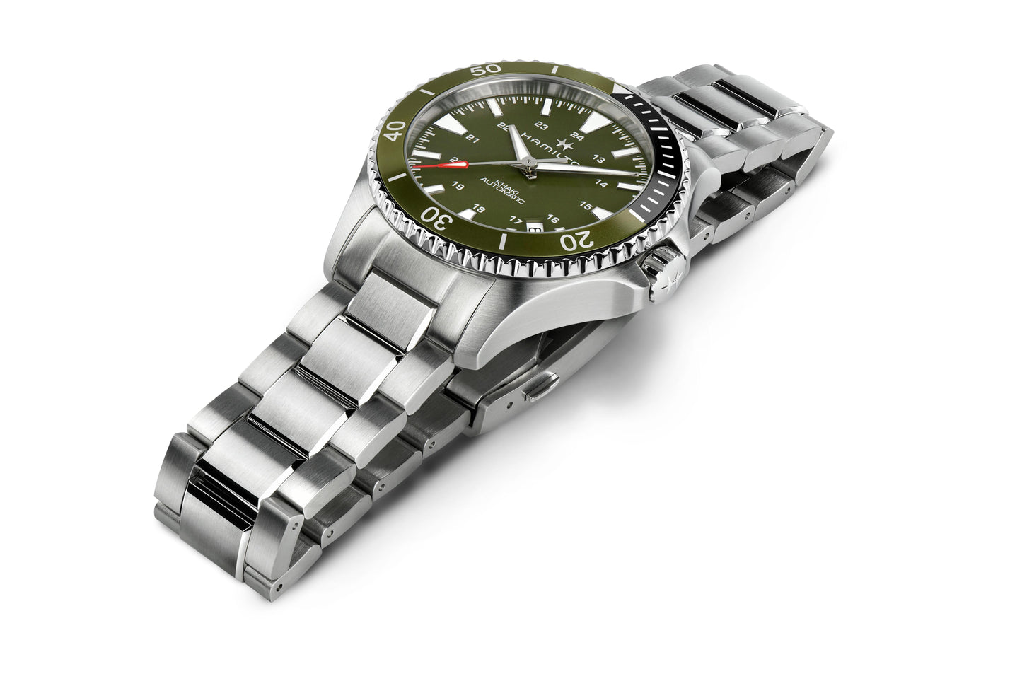 Orologio Hamilton Khaki Navy Scuba Automatico 40 mm Verde