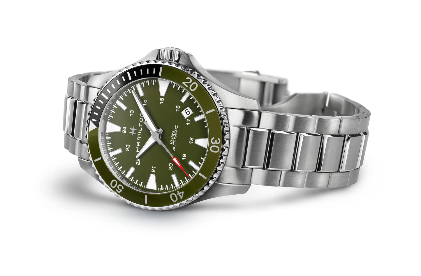 Orologio Hamilton Khaki Navy Scuba Automatico 40 mm Verde