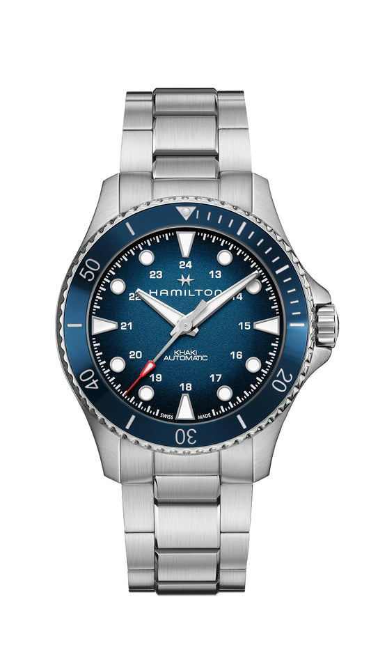 Orologio Hamilton Khaki Navy Scuba Automatico 43 mm Blu