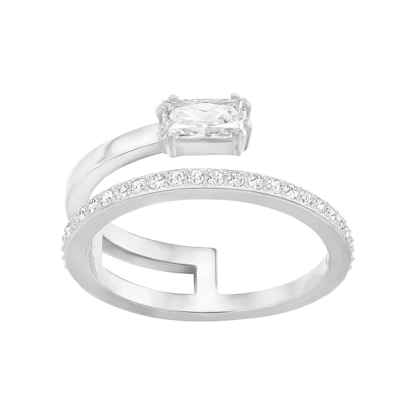 Anello Swarovski Gray - Misura 50