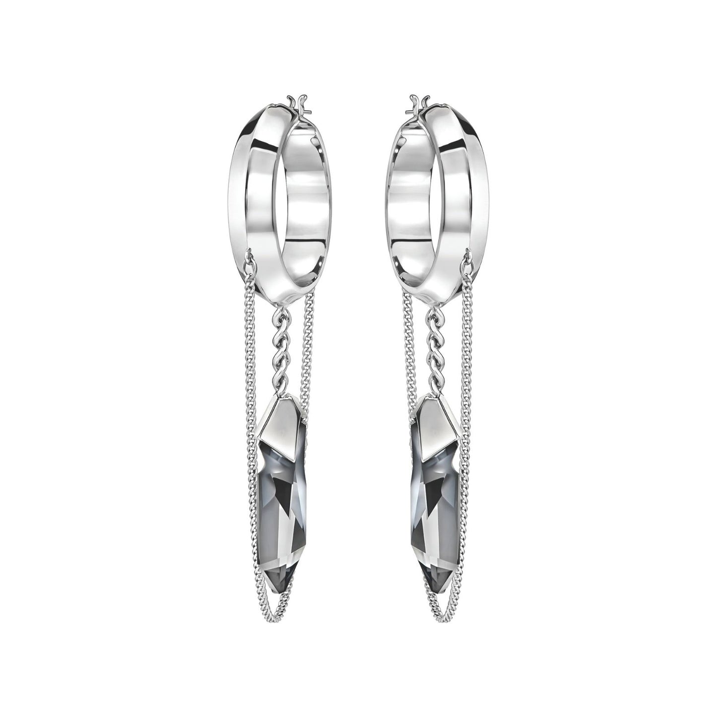 Orecchini Swarovski Jpg Reverse collezione By Jean Paul Gaultier