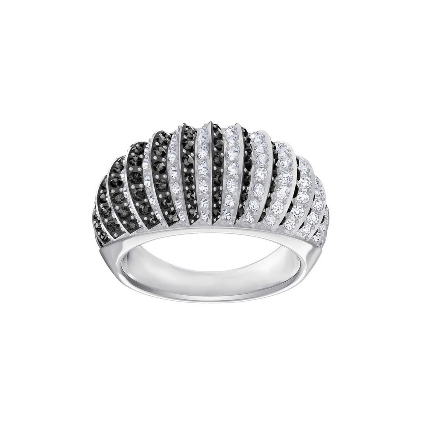 Anello Swarovski Luxury Domed - Misura 55