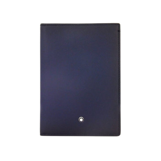 Portadocumenti Montblanc Meisterstuck Selection Pelle Navy Sfumato