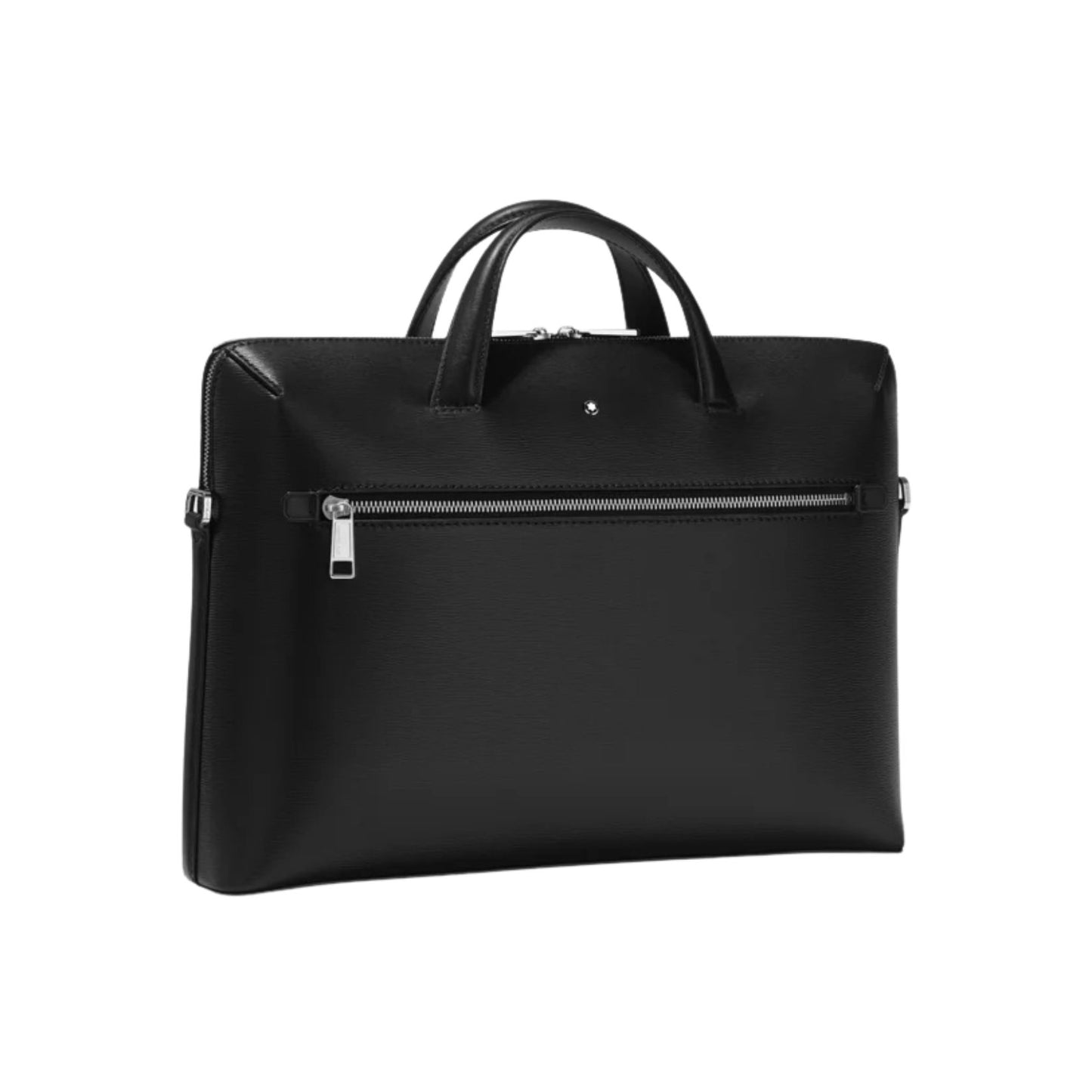 Borse Lavoro Montblanc Meisterstuck Borsa Porta Documenti Donna Pelle Nera