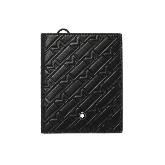 Portafogli Montblanc Meisterstuck Portafoglio Compatto Portacarte Di Credito Pelle Nera