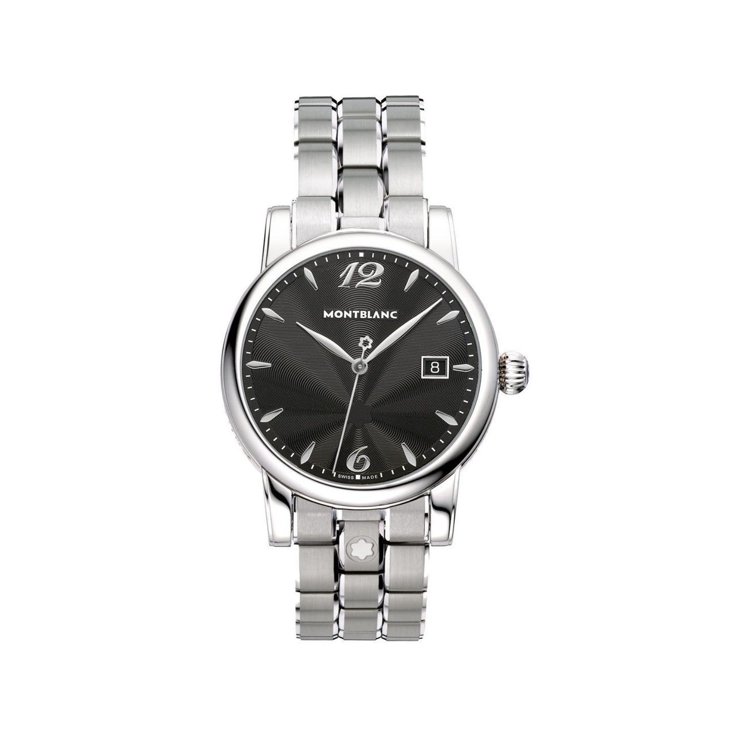 Orologio Montblanc Star Steel 39 mm Braccialato Nero