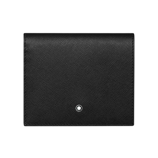 Portafogli Montblanc Sartorial Portafoglio 3 Scomparti Pelle Nero