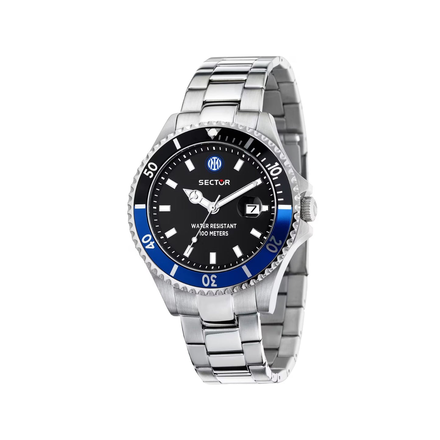 Orologio Sector 230 Inter 43 mm Braccialato Nero