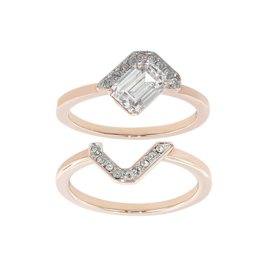 Set 2 Anelli Swarovski Gallery - Misura 55