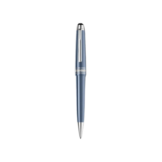 Penna Montblanc Meisterstuck Resin Midsize Glacier Resina Celeste