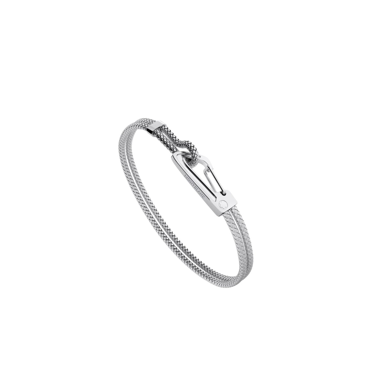 Bracciale Montblanc Men's Woven Acciaio 2 Fili