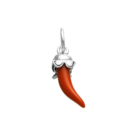 Charms Giovanni Raspini Charm Corno Rosso Bandana