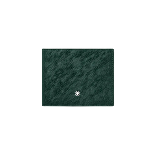 Portafogli Montblanc Sartorial Portafoglio 6 Scomparti Pelle Verde