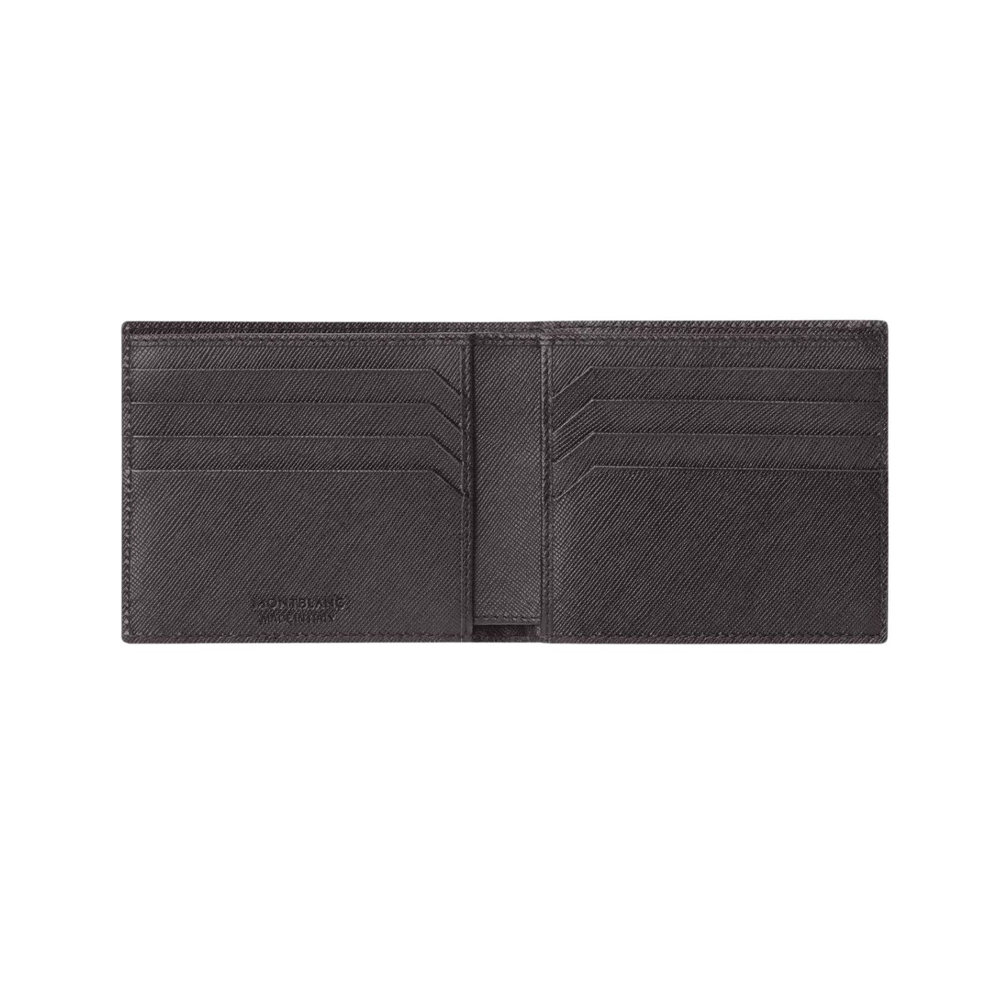 Portafogli Montblanc Sartorial Portafoglio 8 Scomparti Pelle Grigio