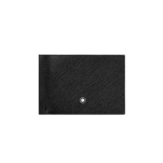 Portafogli Montblanc Sartorial Portafoglio Fermasoldi Pelle Nero
