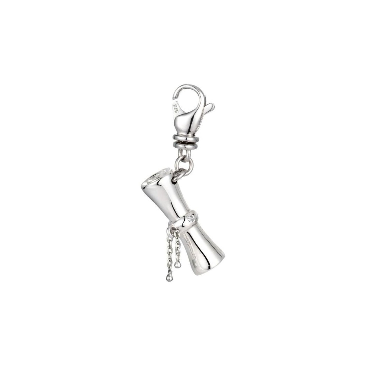Charms Montblanc Star Charm Argento Pergamena Diamante