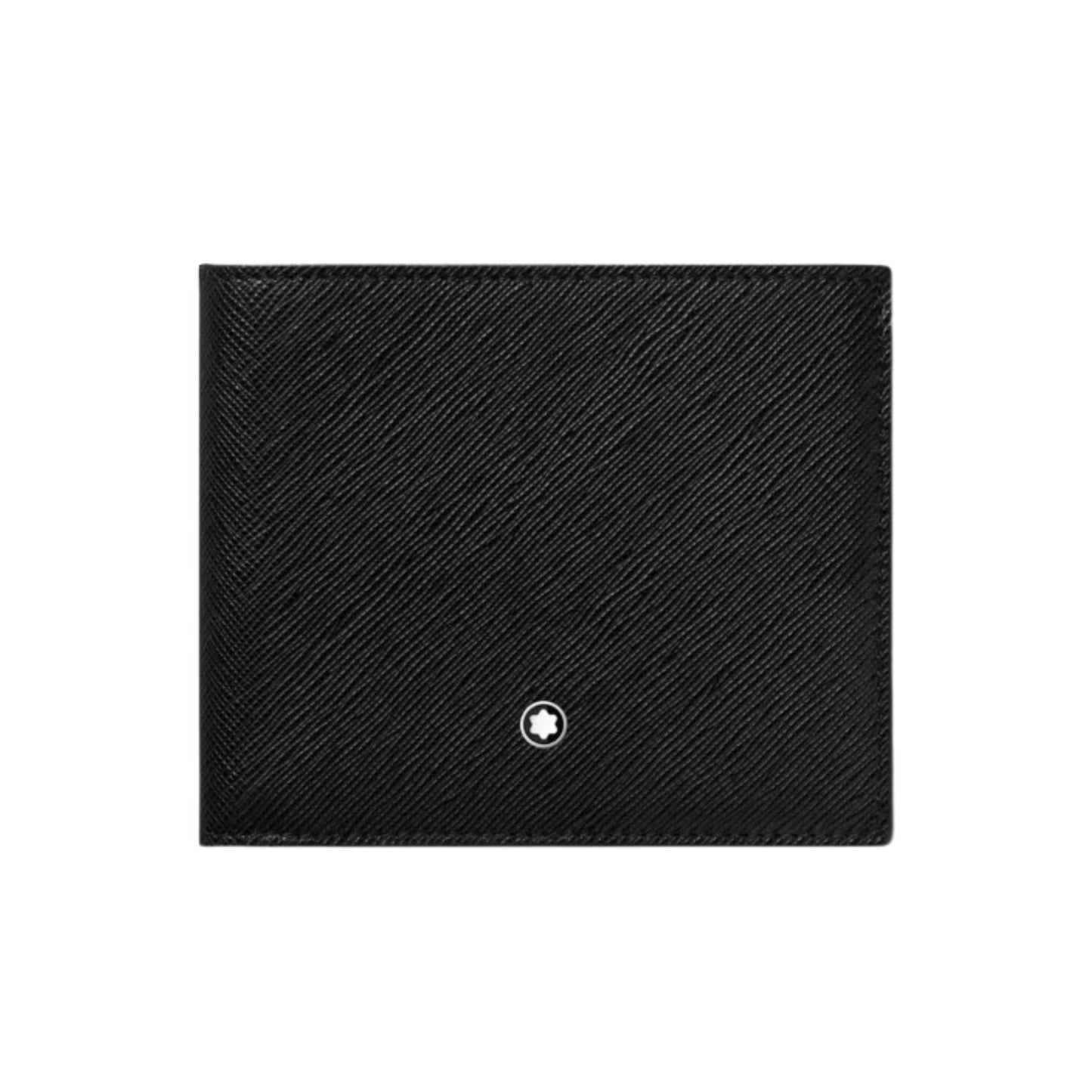 Portafogli Montblanc Sartorial Portafoglio 8 Scomparti Pelle Nero