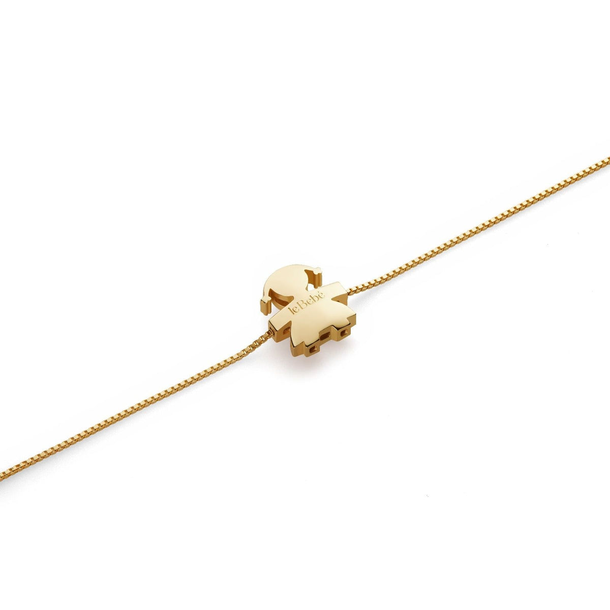 Bracciale Lebebé I Tesorini Oro Giallo 18 Kt Bimba Bombata