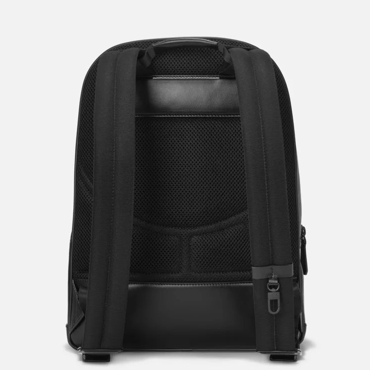 Zaini Montblanc Extreme 3.0 Zaino Pelle Rigata Nero