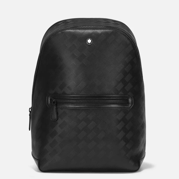 Zaini Montblanc Extreme 3.0 Zaino Pelle Rigata Nero