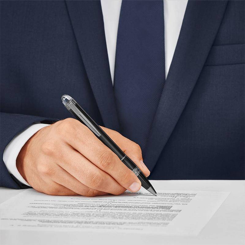 Penna A Sfera Montblanc Starwalker Midnight Black