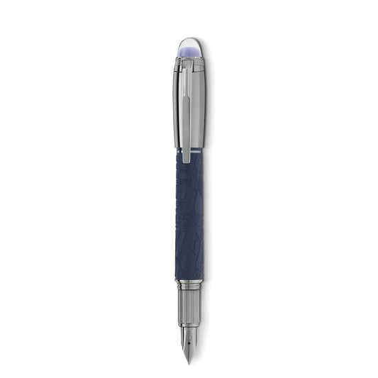 Penna Stilografica Montblanc Starwalker Spaceblue Douè