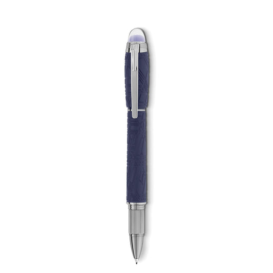 Penna Roller Montblanc Starwalker Spaceblue Blu