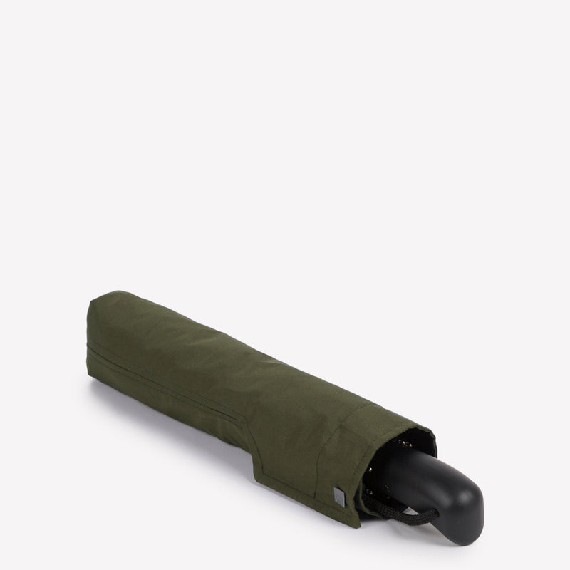 Ombrello Piquadro Automatico Open Close Antivento Tessuto Riciclato Verde