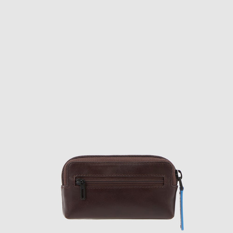Portachiavi Piquadro Astuccio In Pelle Mogano