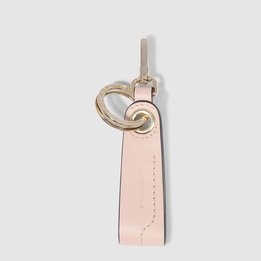 Portachiavi Piquadro Donna Brisé Moschettone Inserto Rettangolare Pelle Rosa
