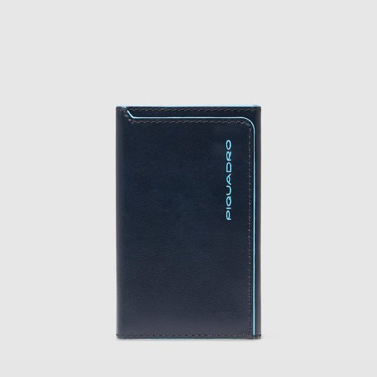 Portacarte Di Credito Piquadro Sliding System Porta Monete Pelle