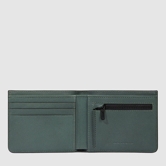 Portafogli Piquadro Portafoglio Uomo Portamonete Portadocumenti In Pelle Verde