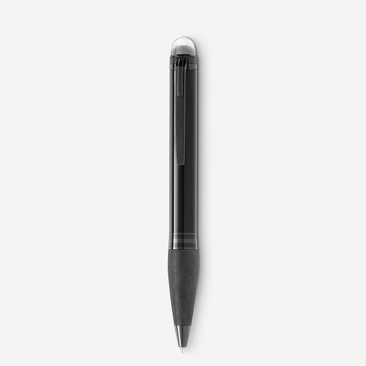 Penna Montblanc Starwalker Black Cosmos Doué Resina Nera Finiture Pvd Nero