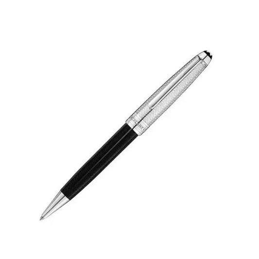 Penna a Sfera Montblanc Meisterstuck Douè Silver Barley